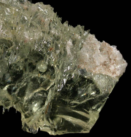 Beryl var. Heliodor with Bertrandite from Slocum Beryl Prospect, East Hampton, Middlesex County, Connecticut