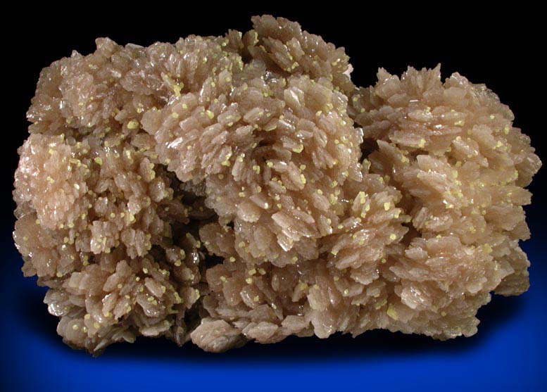 Barite with Sulfur from Machow, Tarnobrzeg, Poland