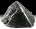 Franklinite (modified octahedral form) from Franklin Mine, Sussex County, New Jersey (Type Locality for Franklinite)