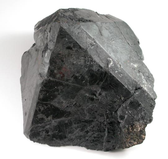 Franklinite (modified octahedral form) from Franklin Mine, Sussex County, New Jersey (Type Locality for Franklinite)