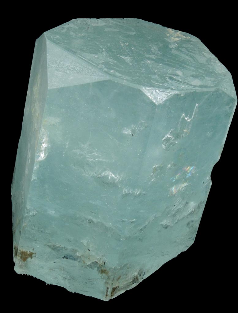 Beryl var. Aquamarine Crystal with minor Muscovite from Shigar Valley, Skardu District, Gilgit District, Gilgit-Baltistan, Pakistan