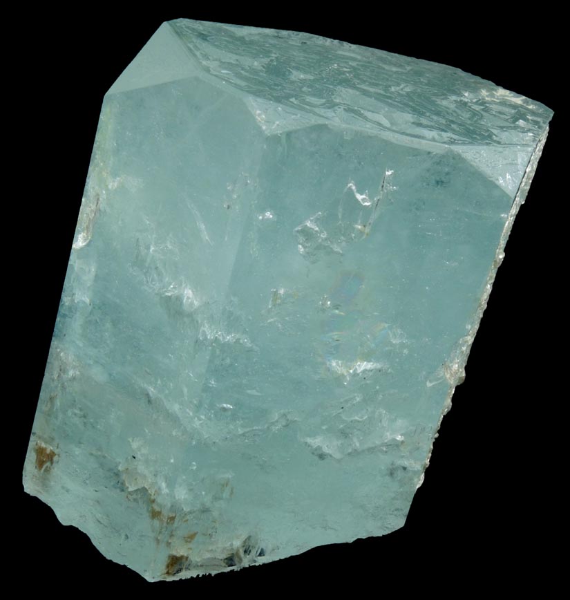 Beryl var. Aquamarine Crystal with minor Muscovite from Shigar Valley, Skardu District, Gilgit District, Gilgit-Baltistan, Pakistan