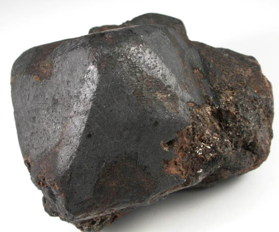 Franklinite (modified octahedral form) from Sterling Mine, Mud Zone, Ogdensburg, Sterling Hill, Sussex County, New Jersey (Type Locality for Franklinite)