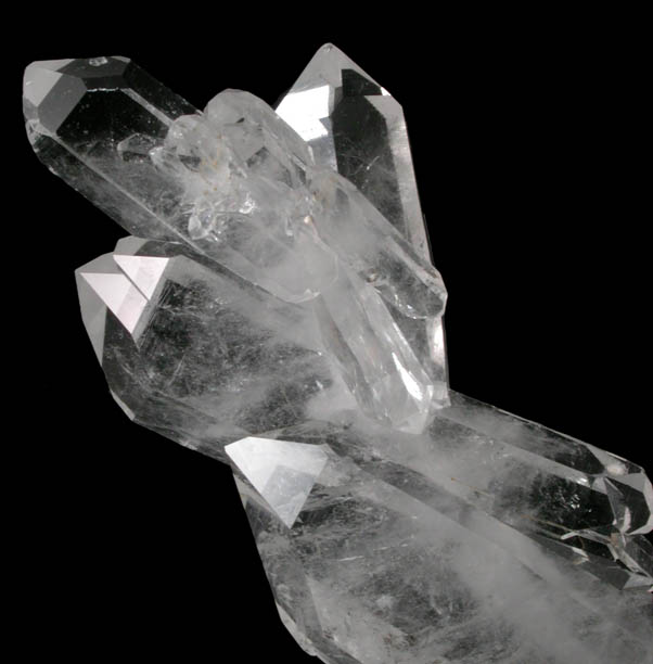 Quartz var. Faden-habit from Dera Ismail Khan District, Waziristan, Pakistan