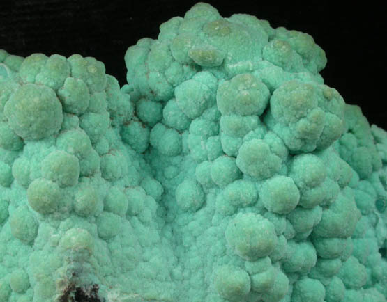 Chrysocolla pseudomorph after Gypsum or Azurite from Ray Mine, Mineral Creek District, Pinal County, Arizona