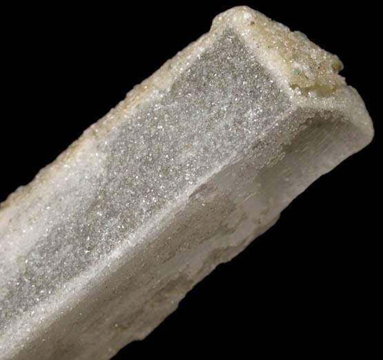 Natrolite crystal with Heulandite coating from Chimney Rock Quarry, Bound Brook, Somerset County, New Jersey