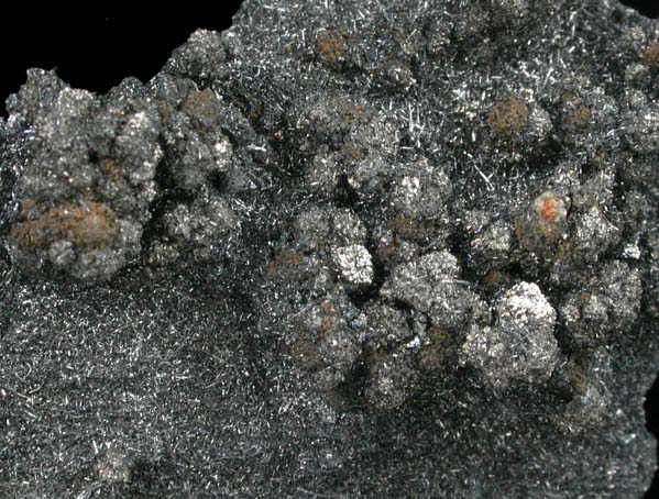 Stannite, Jamesonite, Cassiterite from San José Mine, Oruro Department, Bolivia