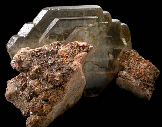 Barite from Cerro Warihuyn, Hunuco Department, Peru