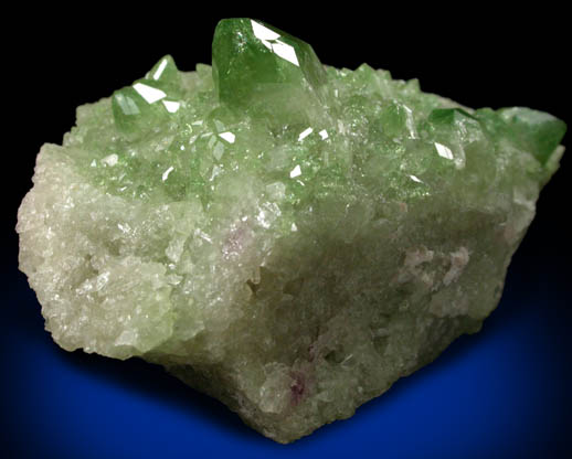 Vesuvianite from Jeffrey Mine, Asbestos, Qubec, Canada