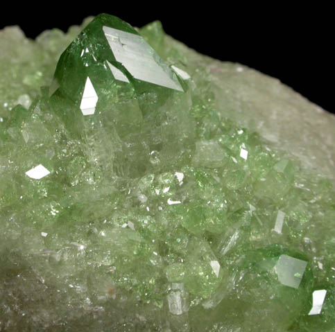 Vesuvianite from Jeffrey Mine, Asbestos, Qubec, Canada