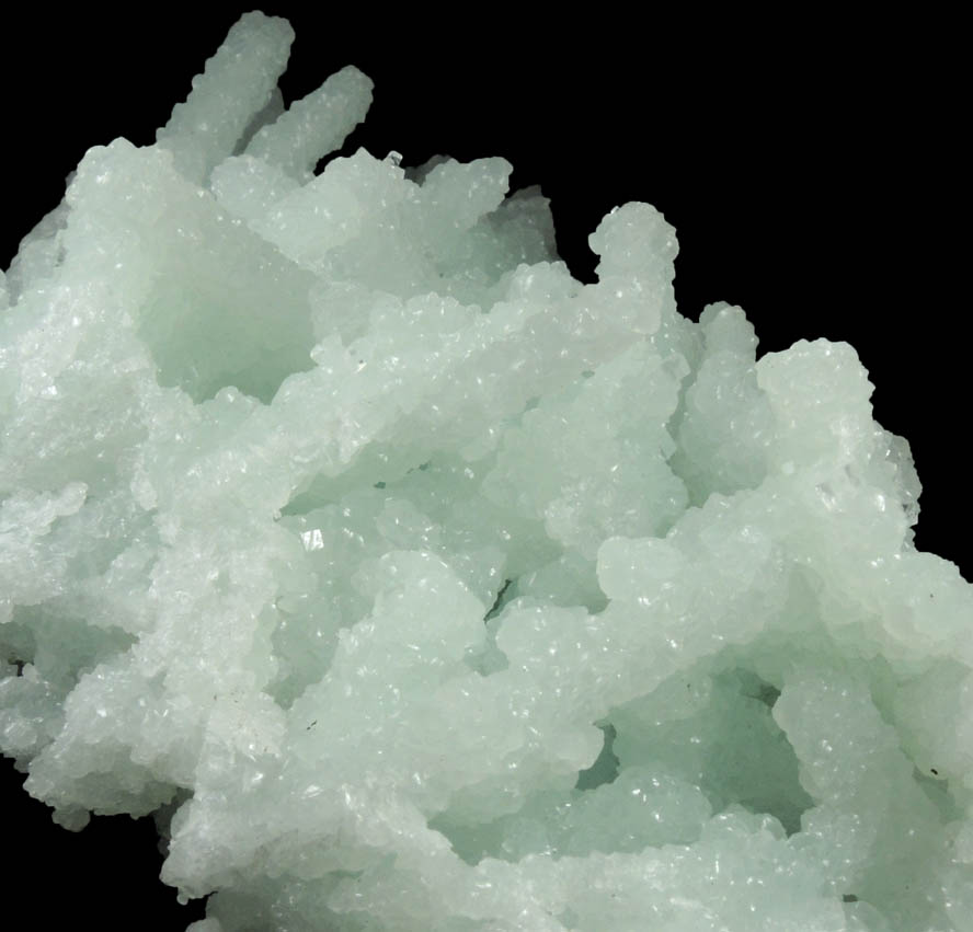 Prehnite pseudomorphs after Laumontite from Mumbai (Bombay) District, Maharashtra, India