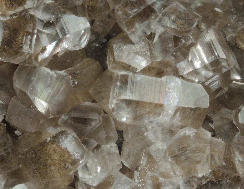 Calcite on Fluorite from Wuzhou, Guangxi Zhuang, China