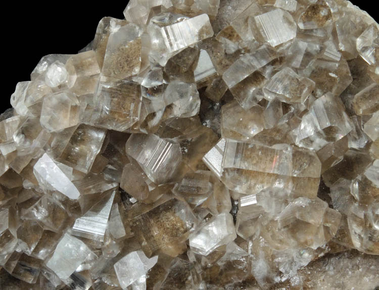 Calcite on Fluorite from Wuzhou, Guangxi Zhuang, China