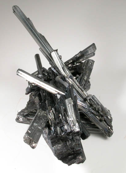 Stibnite from Xikuangshan, 12 km northeast of Lengshuijiang, Hunan Province, China