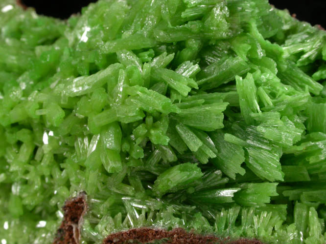 Pyromorphite from Daoping Mine, Yangshuo, Guangxi, China