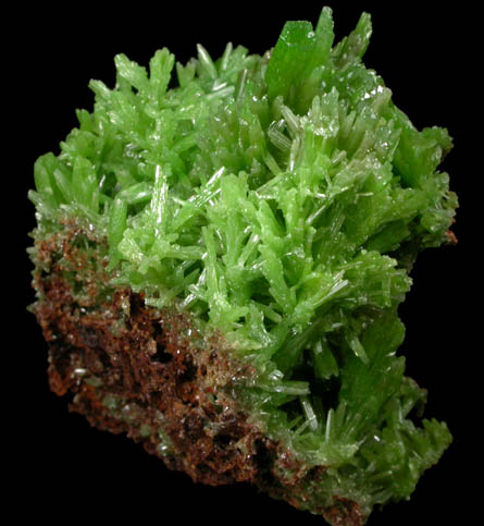 Pyromorphite from Daoping Mine, Yangshuo, Guangxi, China