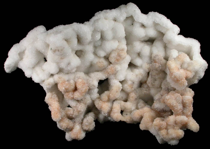 Quartz pseudomorphs after Calcite from Ohio Mine, Ouray County, Colorado