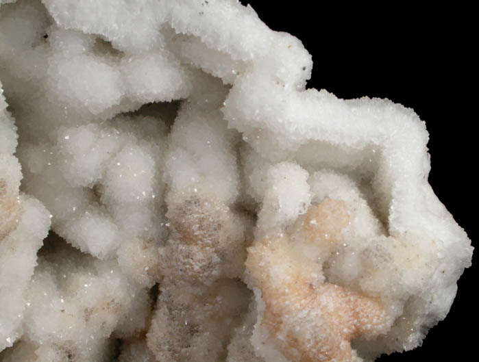 Quartz pseudomorphs after Calcite from Ohio Mine, Ouray County, Colorado