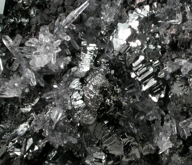 Tetrahedrite, Sphalerite, Quartz, Chalcopyrite from Casapalca District, Huarochiri Province, Lima Department, Peru