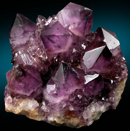 Quartz var. Amethyst (Cactus Quartz) from Boekenhouthoek area, Mpumalanga Province, South Africa