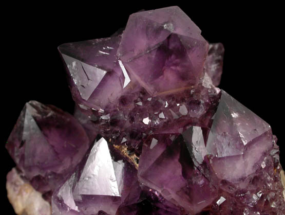 Quartz var. Amethyst (Cactus Quartz) from Boekenhouthoek area, Mpumalanga Province, South Africa