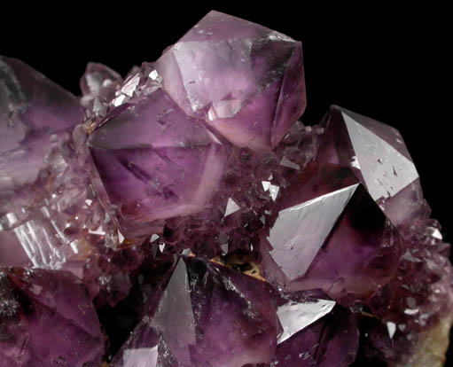 Quartz var. Amethyst (Cactus Quartz) from Boekenhouthoek area, Mpumalanga Province, South Africa