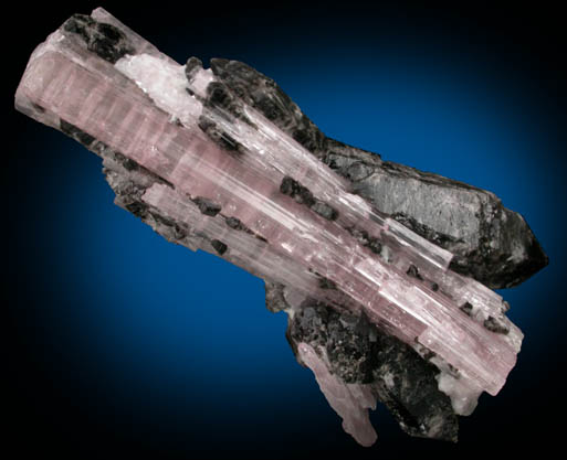 Elbaite and Smoky Quartz from Paprok, Kamdesh District, Nuristan Province, Afghanistan