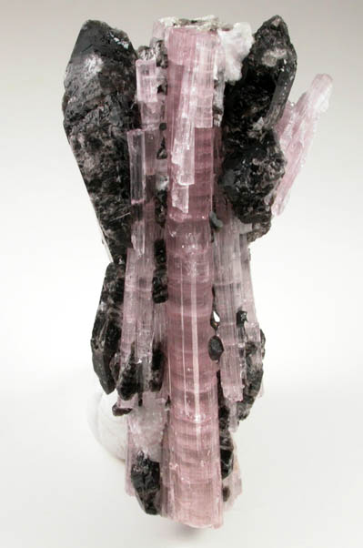 Elbaite and Smoky Quartz from Paprok, Kamdesh District, Nuristan Province, Afghanistan