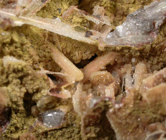 Mottramite pseudomorphs after Cerussite from Stevenson-Bennett Mine, Organ Mountains, Doa Ana County, New Mexico