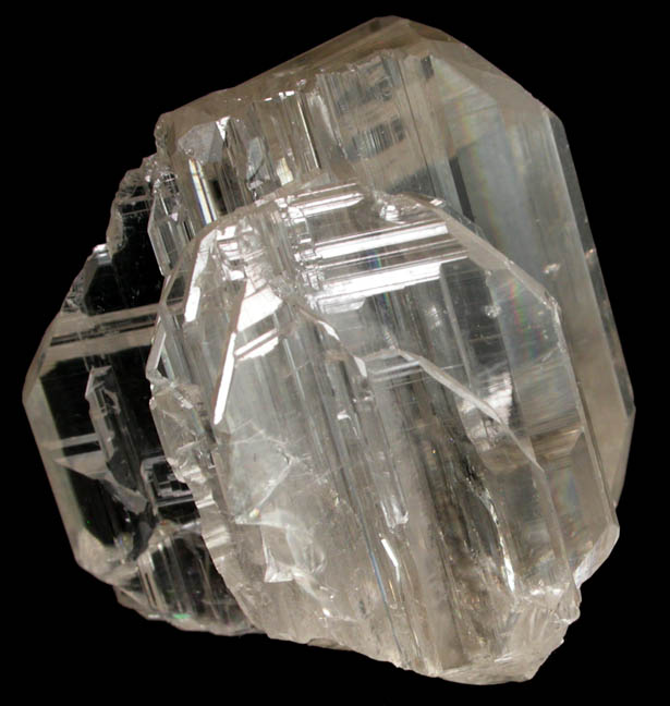 Cerussite (twinned crystals) from Tsumeb Mine, Otavi-Bergland District, Oshikoto, Namibia