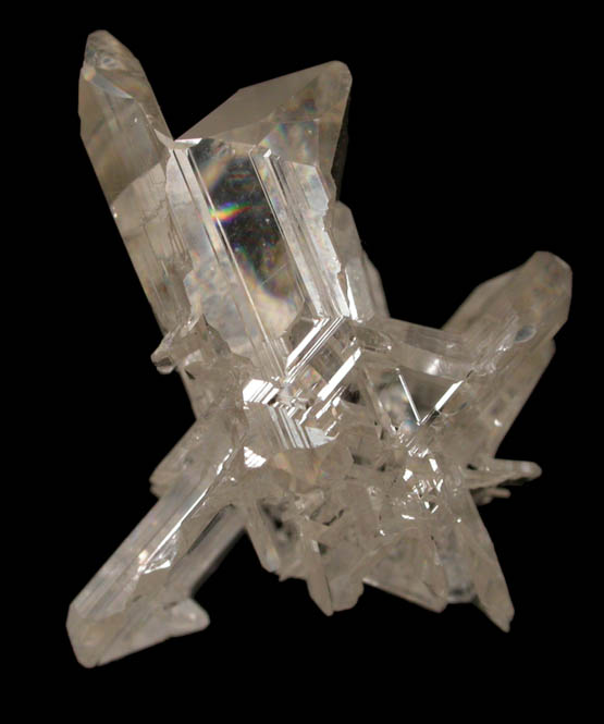 Cerussite (twinned crystals) from Tsumeb Mine, Otavi-Bergland District, Oshikoto, Namibia