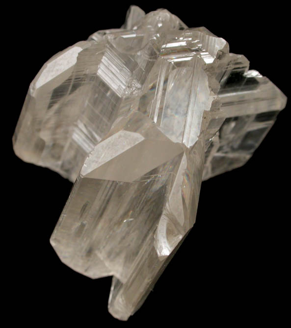 Cerussite (twinned crystals) from Tsumeb Mine, Otavi-Bergland District, Oshikoto, Namibia