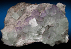 Fluorite from Unnamed prospect south of the Colorado Mine, Castle Dome District, 58 km northeast of Yuma, Yuma County, Arizona