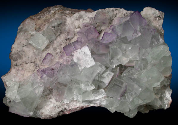 Fluorite from Unnamed prospect south of the Colorado Mine, Castle Dome District, 58 km northeast of Yuma, Yuma County, Arizona