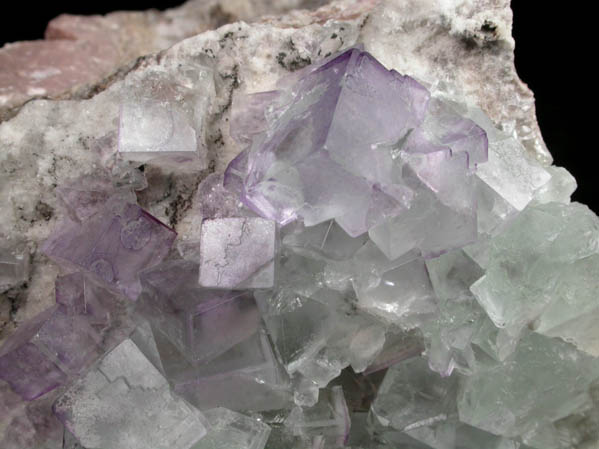 Fluorite from Unnamed prospect south of the Colorado Mine, Castle Dome District, 58 km northeast of Yuma, Yuma County, Arizona