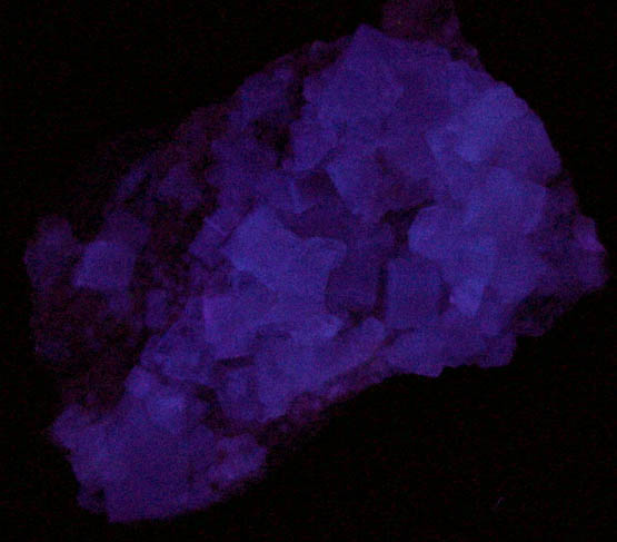 Fluorite from Unnamed prospect south of the Colorado Mine, Castle Dome District, 58 km northeast of Yuma, Yuma County, Arizona