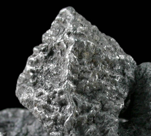 Acanthite from Mine d'Imider, 6.2 km ESE of Imiter, Tinghir Province, Dra-Tafilalet, Morocco