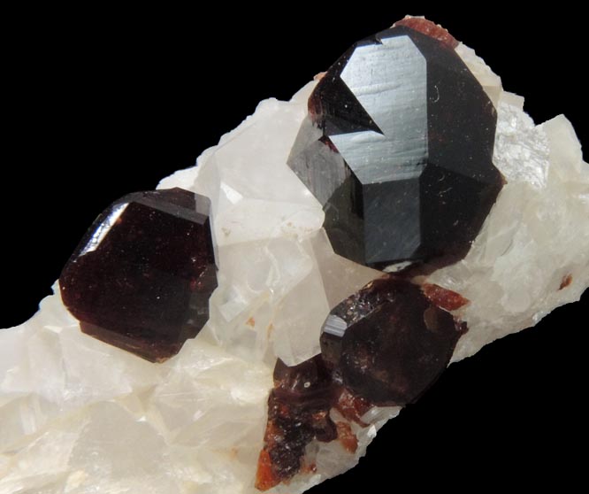 Uvite Tourmaline on Magnesite from Brumado District, Serra das guas, Bahia, Brazil