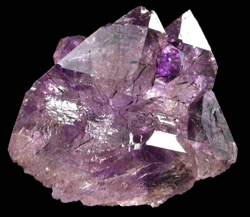 Quartz var. Amethyst with Hematite inclusions from Chirundu, 320 km NW of Harare, Mashonaland West, Zimbabwe