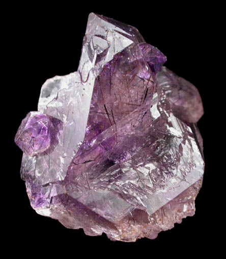 Quartz var. Amethyst with Hematite inclusions from Chirundu, 320 km NW of Harare, Mashonaland West, Zimbabwe