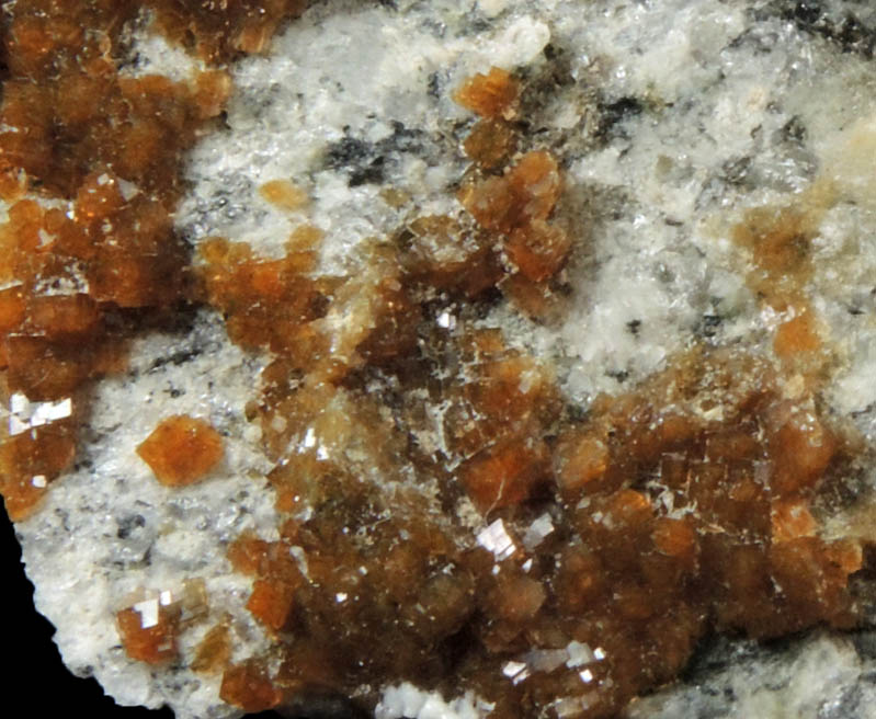 Stilbite and Chabazite from Martin Marietta Aggregates Quarry, Woodleaf, Rowan County, North Carolina