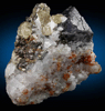 Spinel with Scapolite, Clinohumite, Calcite, Pyrite from Uluguru Mountains, Morogoro, Tanzania