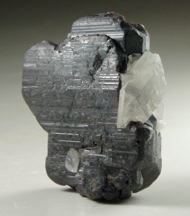 Hbnerite with Quartz from Mina Huayllapon, Pasto Bueno District, Pallasca Province, Ancash Department, Peru