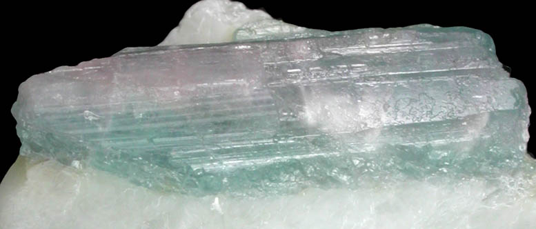 Elbaite Tourmaline on Albite from So Jos da Batalha, Paraba, Brazil