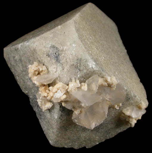 Scheelite with Calcite and Dolomite from Huanggang Mine, Kshktng Q, Chifeng, Inner Mongolia, China