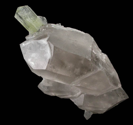 Elbaite Tourmaline in Quartz from Paprok, Kamdesh District, Nuristan Province, Afghanistan