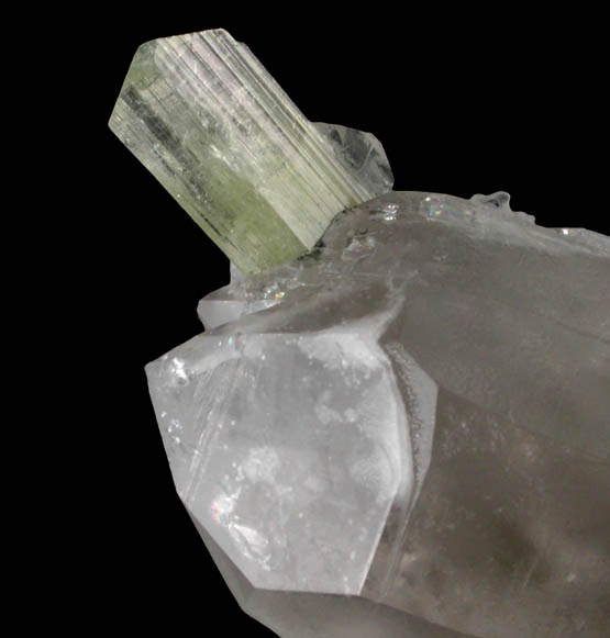 Elbaite Tourmaline in Quartz from Paprok, Kamdesh District, Nuristan Province, Afghanistan