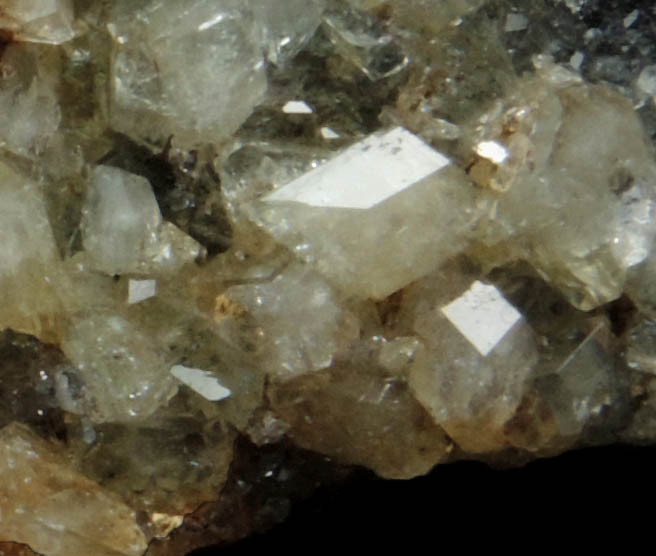 Augelite with minor Siderite from Rapid Creek, 70 km northwest of Aklavik, Yukon, Canada