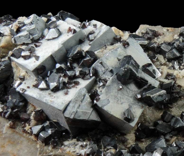 Galena and Sphalerite from Mid-Continent Mine, Treece, Cherokee County, Kansas