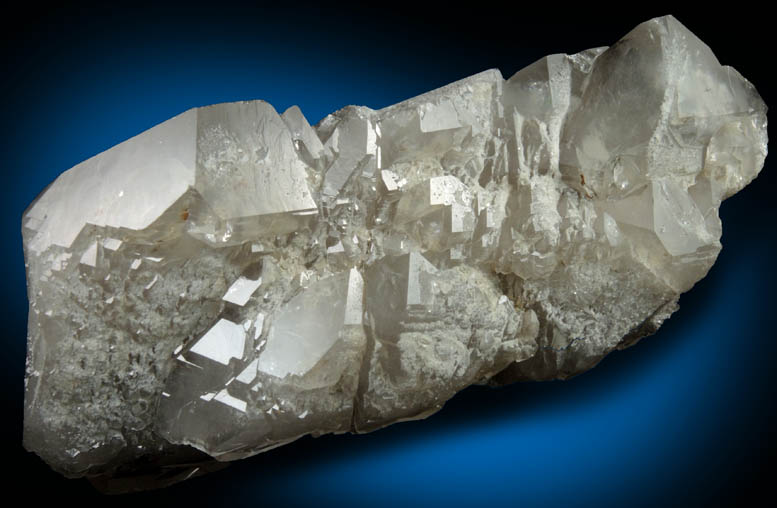 Quartz var. Smoky Quartz (parallel crystals) from Peter's Pocket, Bartlett, Carroll County, New Hampshire